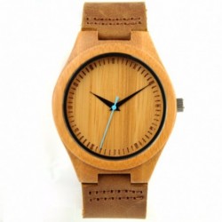 Montre Bois Homme avec bracelet cuir - Matthew