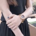 Montre Bois Femme avec bracelet cuir - Melissa
