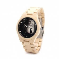 Montre Bois homme et femme avec bracelet bois