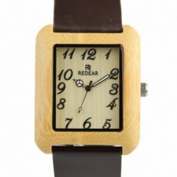 Montre Bois Homme avec bracelet cuir - Ralph