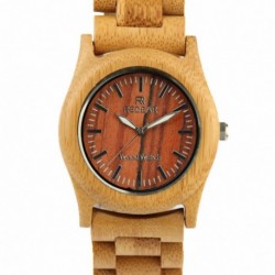 Montre Bois Homme avec bracelet bois - Roy