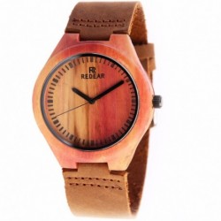 Montre Bois Homme avec bracelet cuir - Billy