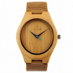 Montre Bois Homme avec bracelet cuir - George