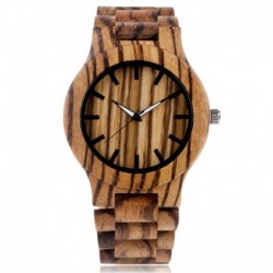 Montre Bois Homme avec bracelet bois - Marvin